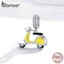 BAMOER Mặt Trang Sức BạC 925 Hình Xe Đạp Độc Đáo BSC136