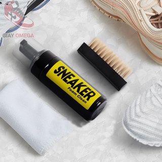Bộ kit vệ sinh giày Sneaker Cleaning 150ml có kèm bàn chải và khăn