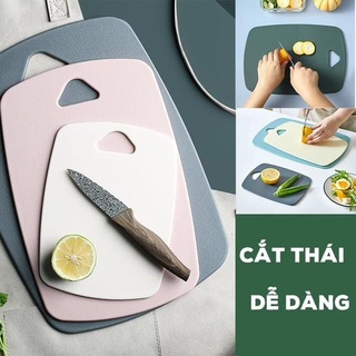 Set 3 thớt nhựa kháng khuẩn, an toàn chống trơn trượt ,thớt nhiều màu chống nấm mốc { H }