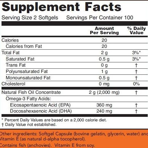 NOW OMEGA-3, DẦU CÁ FISH OIL CHẤT LƯỢNG CAO CHÍNH HÃNG MỸ