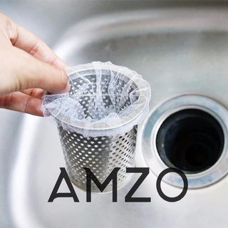AMZO_COMBO 100 TÚI LỌC RÁC BỒN RỬA CHÉN BÁT, TÚI LƯỚI LỌC RÁC CHẬU RỬA BÁT, BỌC ĐỰNG RÁC BỒN RỬA