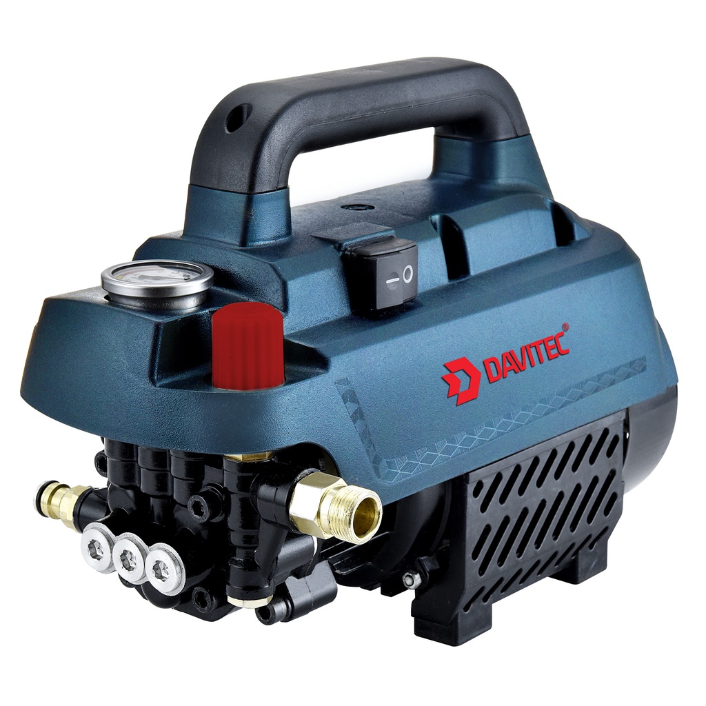 Máy phun xịt rửa xe áp lực cao có chỉnh áp DAVITEC DV2600, công suất 2600W, motor cảm ứng từ dây đồng 100%