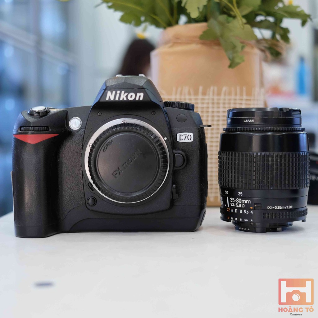 Máy ảnh Nikon D70 + kit 35-80mm cũ ngoại hình khá | Shopee Việt Nam