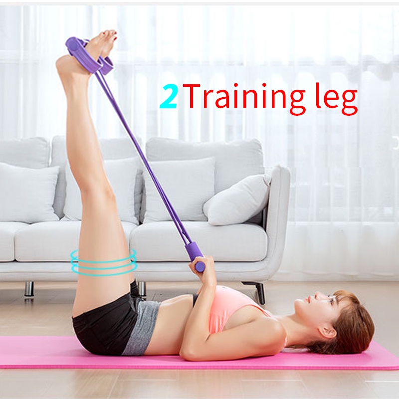 Ảnh Đai kháng lực PFFEE 4 sợi co giãn dùng tập thể hình chuyên dụng 3