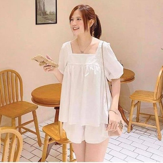 SET ÁO THẮT NƠ NHẸ KÈM QUẦN XINH XẮN - BERA SET