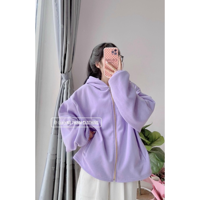 [HCM] ÁO KHOÁC NỈ CARDIGAN NỮ FORM RỘNG Y HÌNH THỜI TRANG TRẺ TRUNG HOT HIT HIYU STORE