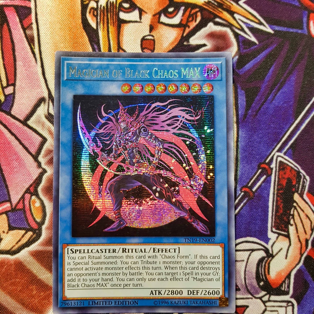 Thẻ bài Yugioh chính hãng | Magician of Black Chaos MAX | TN19 Secret ...
