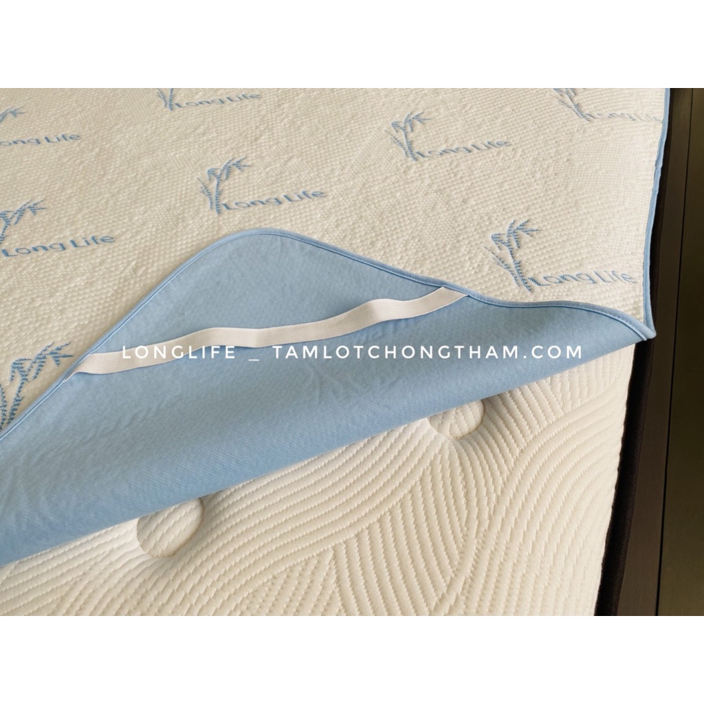 Ảnh Tấm lót chống thấm cho người già LONGLIFE size giường 1,2x2m - 1,4x2m - 1,6x2m - 1,8x2m - 2,2x2m 3