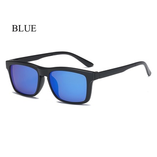Kính Mát Phân Cực Từ Tính Kẹp Cận Thị Vuông Unisex Kẹp Polaroid Chụp Kẹp Trên Kính Từ Tính