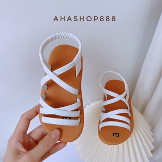 Sandal Quai Hậu Dây Mảnh Thời Trang Có Chun Sau Cho Bé gái 2-4 Tuổi K154