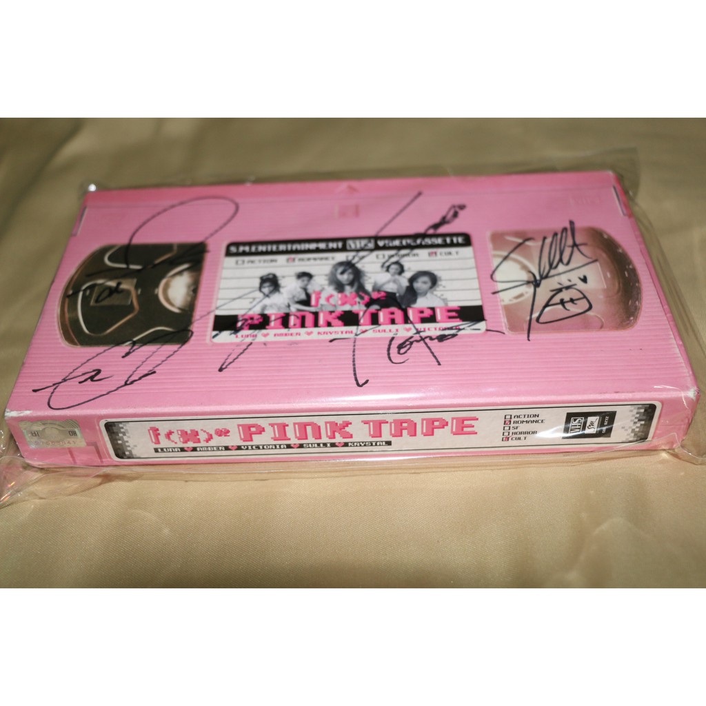 f(x) Vol. 2 - Pink Tape (Có chữ ký tay) | Shopee Việt Nam