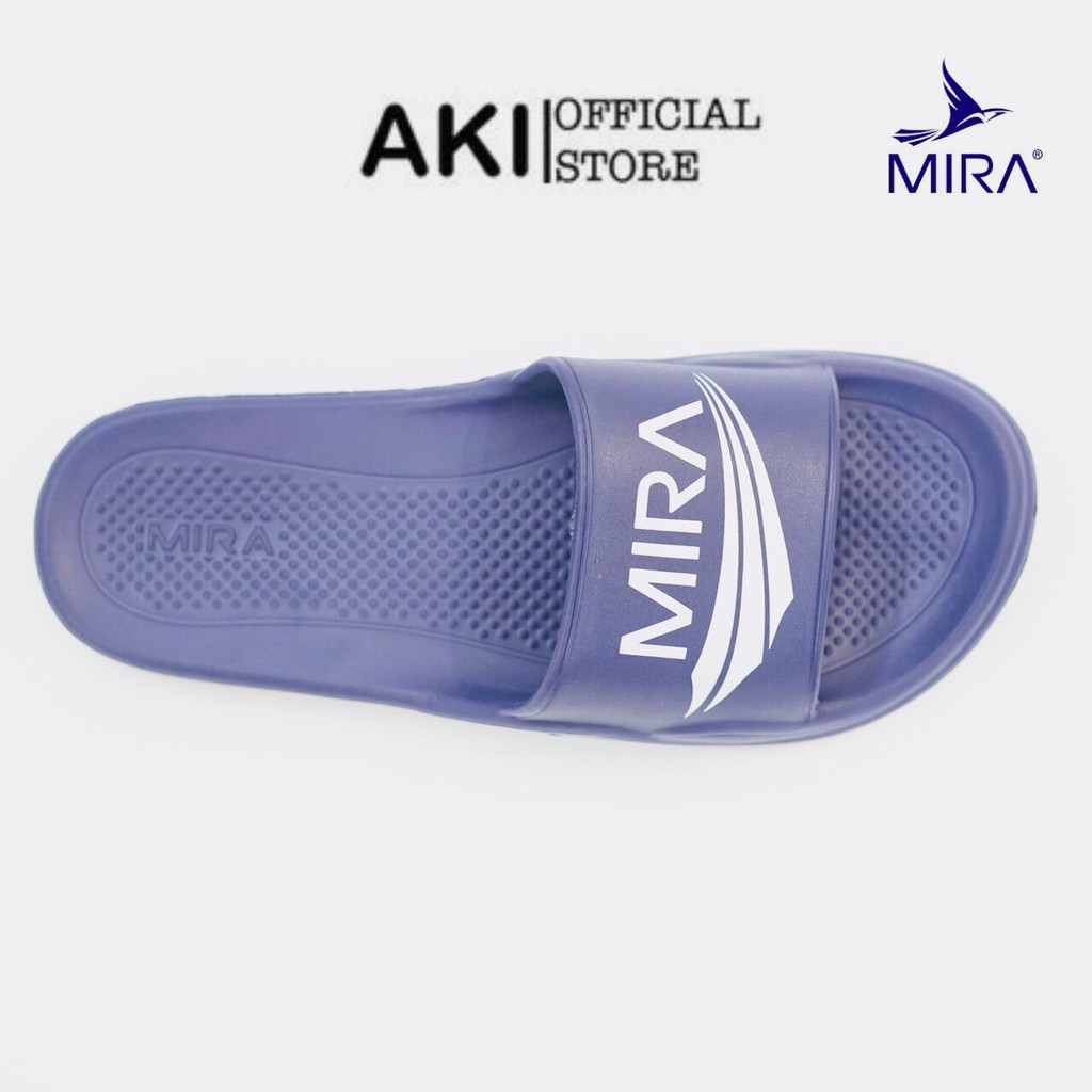 Ảnh Dép Xốp Quai Ngang Mira Tím Than Thể Thao Nam Nữ Chính Hãng 3