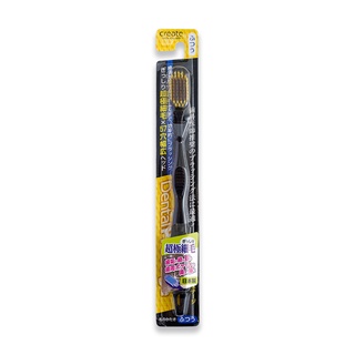 Bàn Chải Đánh Răng Đầu Rộng Lông Mềm Vừa Phải Dentfine Nhật Bản (1 Chiếc)