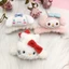 SQ3 Sanrio Anime Kẹp Tóc Nữ Trẻ Em Kẹp Tóc Hoạt Hình Kitty Giai Điệu Cinnamorol Kuromi Onpompurin Phụ Kiện Tóc QS3