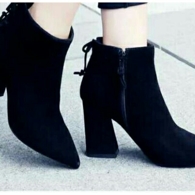 Boot cổ lùn da lộn | Shopee Việt Nam
