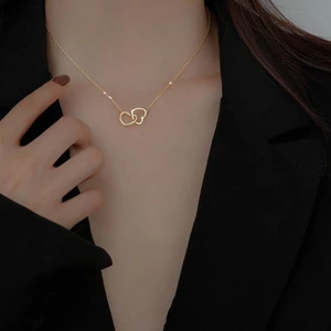 🌺xinyia🌺Dây chuyền mặt hình trái tim thời trang cho nữ