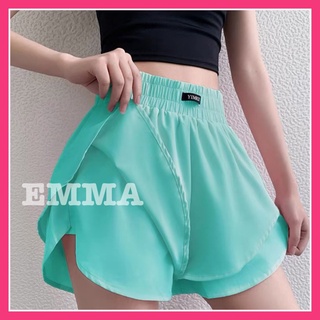 [EMMA] Quần Đùi Thể Thao Nữ Tập Gym [SHORT]  Yimbiz tà đôi [ĐỒ TẬP]