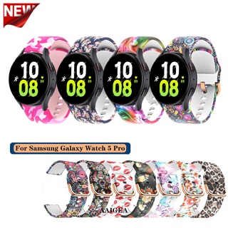 Dây đeo silicon mềm Camo 20mm cho Samsung Galaxy Watch 7 FE 6 5 Pro Watch4 40mm 44mm / Active 2
