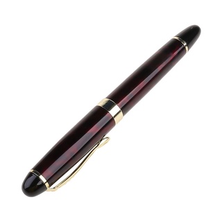 DE Mới Jinhao X450 Bút Máy Vừa Nib Bút Vàng Viền Chất Lượng Viết Sang Trọng