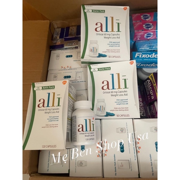 Viên uống giảm cân Alli Orlistat 60mg Weight Loss Aid Shopee Việt Nam
