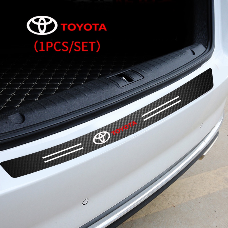 1 Miếng Dán Trang Trí Xe Hơi Bằng Sợi Carbon Cho Toyota Prius Avensis Rav4 Auris Yaris Verso Land