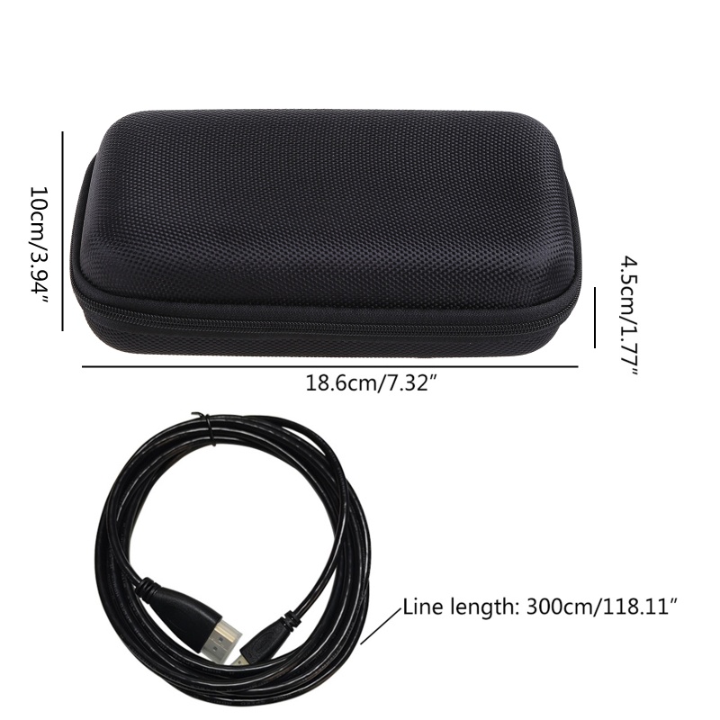 Redbaiaa1 Túi Đựng Chống Bụi Nhỏ Gọn Cho Retroid Pocket 2 Chống Va Đập Bên Ngoài Cho Vỏ Kính Cường Lực Phim