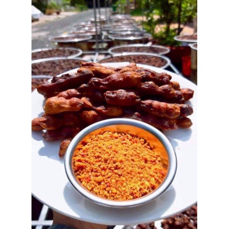[500gr] Me lào kèm muối tôm