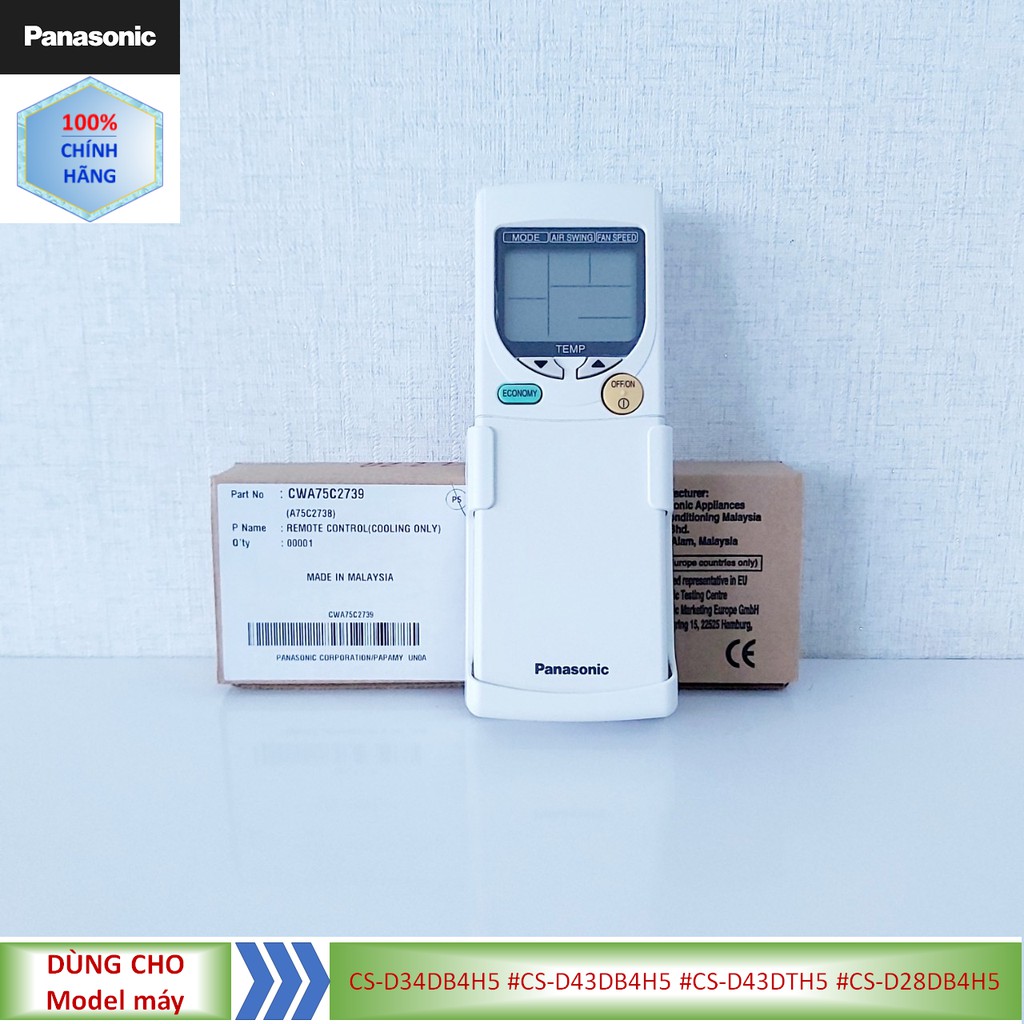Phụ kiện Điều khiển điều hòa âm trần Panasonic model CS-D34DB4H5