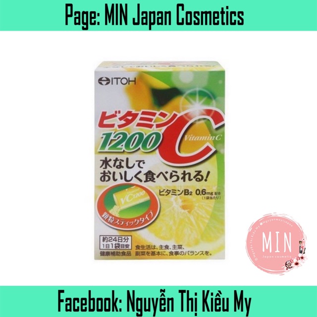 Bột cốm bổ sung VIT C 24 gói | Shopee Việt Nam