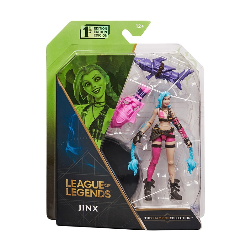 Mô tả Đồ Chơi LEAGUE OF LEGENDS Mô Hình Jinx Xạ Thủ Tinh Nghịch 6062258 - 1