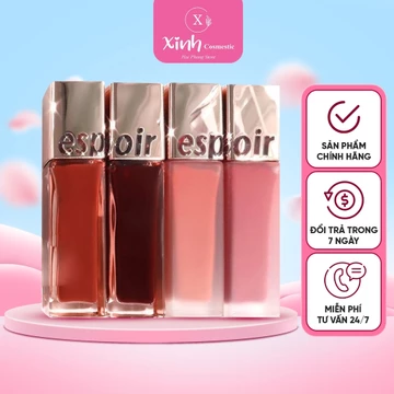 Son kem lì ESPOIR, son môi mini lâu trôi màu Vampy, Nutty, Butternut, Calm in mauve cao cấp