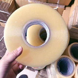 [Rẻ vô địch] Cuộn Băng Keo Trong1Kg Lõi Mỏng, Siêu Dính