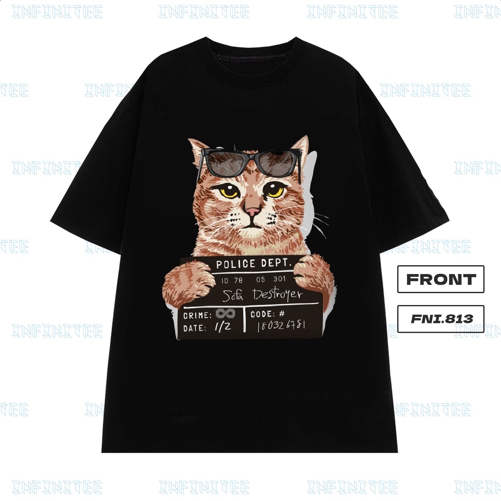 Áo thun INFINITEE Fni0813, Thun 100% Cotton - form rộng Unisex.