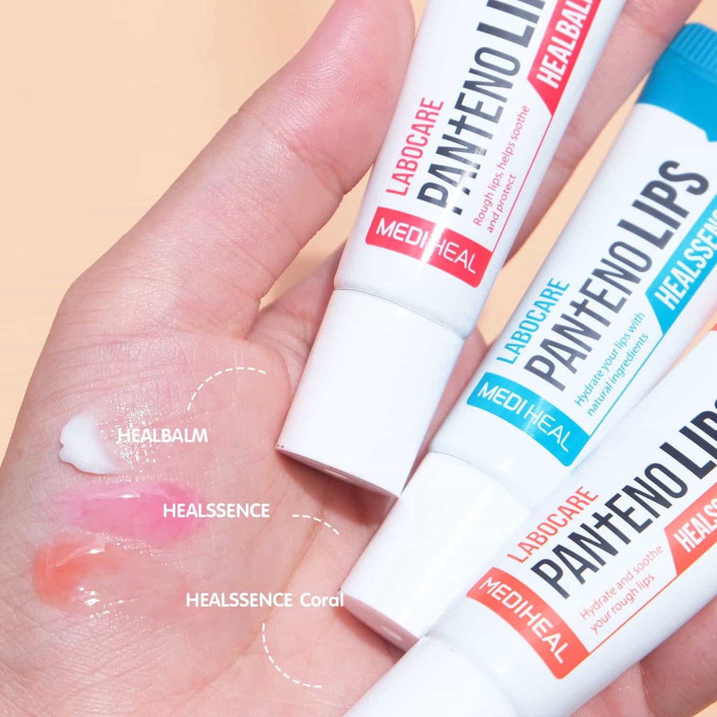 Son Dưỡng, Tẩy Da Chết Giảm Thâm Môi, Bong Tróc Mediheal Labocare Panteno Lips Healbalm