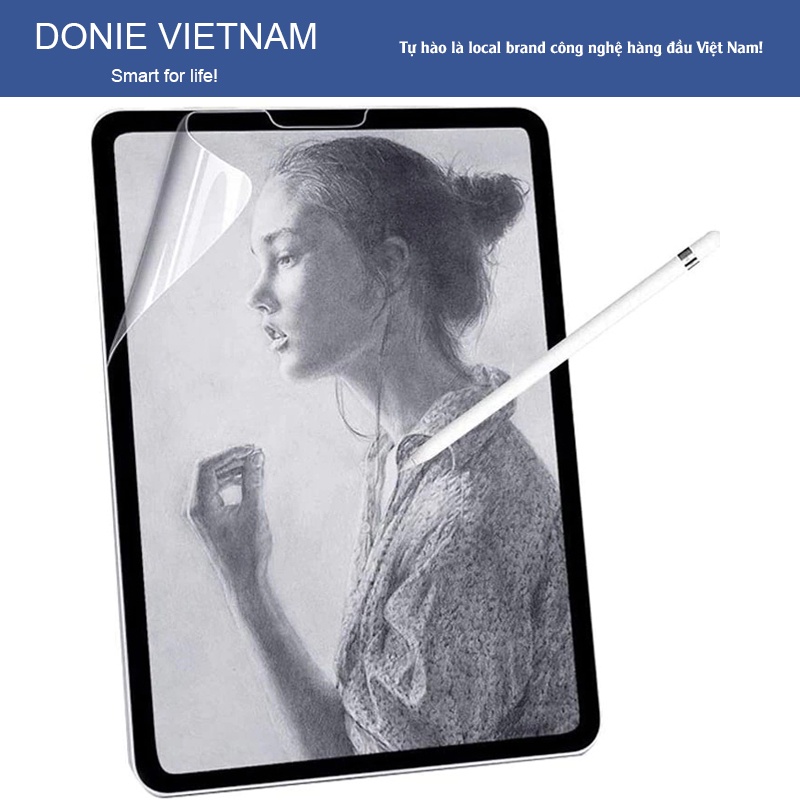 Dán Màn Hình Paperlike Gen 2 Chống Vân Tay Chống Chói Cho iPad Gen 10/11 Air 4/5 Pro 11" | Donie C07