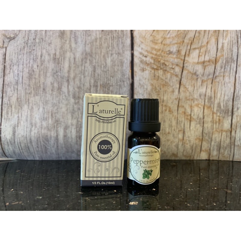 Tinh dầu Bạc hà nguyên chất 10ml - Laturelle - Tinh dầu thơm, làm đẹp và xông phòng