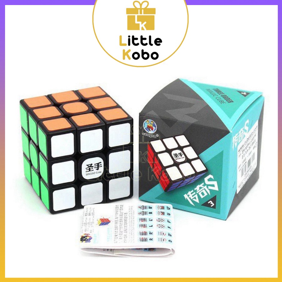 Rubik 3×3 ShengShou Legend S 3×3 Rubic 3 Tầng Đồ Chơi Trí Tuệ Trẻ Em Phát Triển Tư Duy 3x3x3