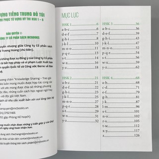 Sách - 5000 từ vựng tiếng Trung bỏ túi - Bí kip chinh phục từ vựng kỳ thi HSK 1-6