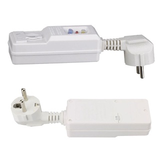Bộ chuyển đổi ổ cắm Calico EU 16A RCD Dụng cụ điện sân vườn Công tắc chuyến đi có nút đặt lại kiểm tra