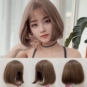 TÓC GIẢ NGUYÊN ĐẦU LƯỚI HOA NGẮN CỤP ĐUÔI