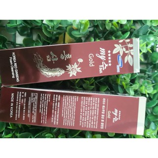 Sữa Rửa Mặt Hồng Sâm Đỏ Hàn Quốc My Gold