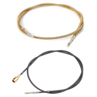QUIM 98cm Lò xo bọc Pin loại cáp ống kim loại cho máy mài quay linh hoạt