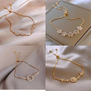 Vòng tay nữ đơn giản lãnh đạm phong sinh viên vòng tay đảng vòng tay lưới đỏ vòng tay ins thiết kế vòng tay
