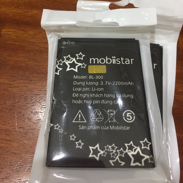 [Mã ELHA9 giảm 15% đơn 50K] Pin mobistar BL-300 dùng cho Lai zombo ...