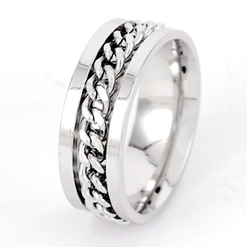 Nhẫn Khui Bia Thời Trang Nam Nữ Xích Xoay