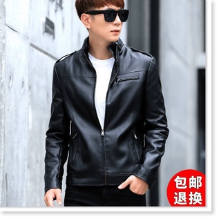 Áo khoác da nam dây kéo đồng da xịn k bong tróc cực ngầu cho anh em NAM LEE STORE