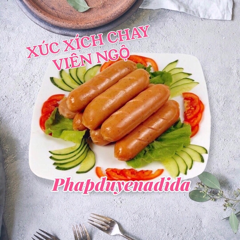 Thực phẩm chay Xúc xích chay đặt biệt 500gr