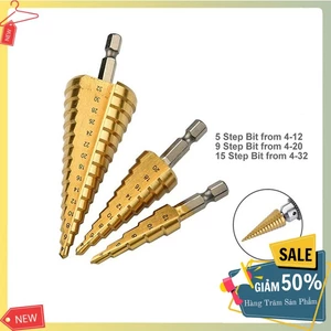 Mũi khoan hình nón thép chuyên khoan thép, inox chất lượng cao