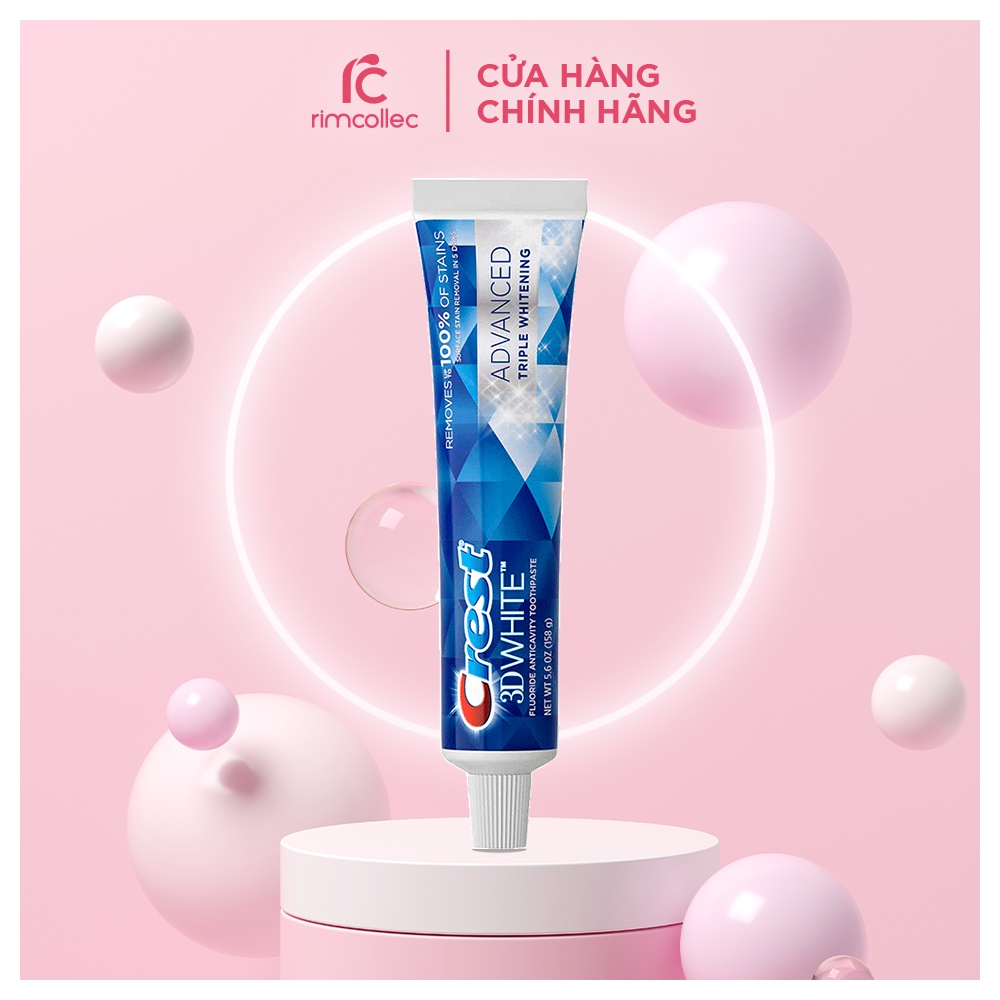 Kem Đánh Răng Crest 3D White Fluoride | Shopee Việt Nam