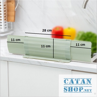 Tấm chắn nước bồn rửa bát, Tấm NHỰA gấp gọn ngăn giọt bắn dùng cho bồn rửa chén nhà bếp